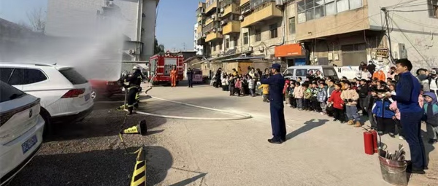 我是小小“消防員” 消防知識(shí)記心間——江蘇省徐州市銅山區(qū)大彭鎮(zhèn)關(guān)工委聯(lián)合中心幼兒園開展消防安全知識(shí)宣講活動(dòng)