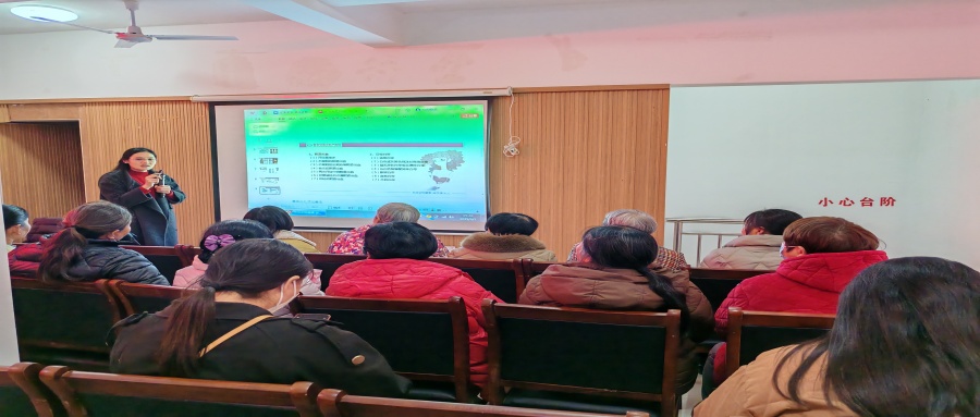 江西省新余市渝水區(qū)城北街道平安路社區(qū)關(guān)工委聯(lián)合安瑞爾醫(yī)院在新時(shí)代文明實(shí)踐站開展“三八”婦女節(jié)健康知識(shí)講座